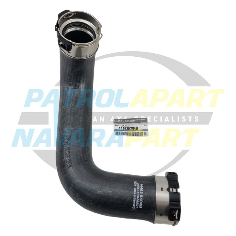 Genuine Nissan Navara D40 R51 YD25 Large Turbo Hose Turbo - Intercooler