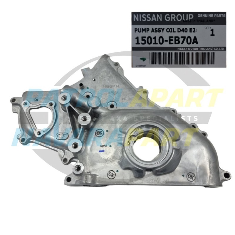 Genuine Nissan Engine Oil Pump for Navara D40 Pathfinder R51 YD25 127kw