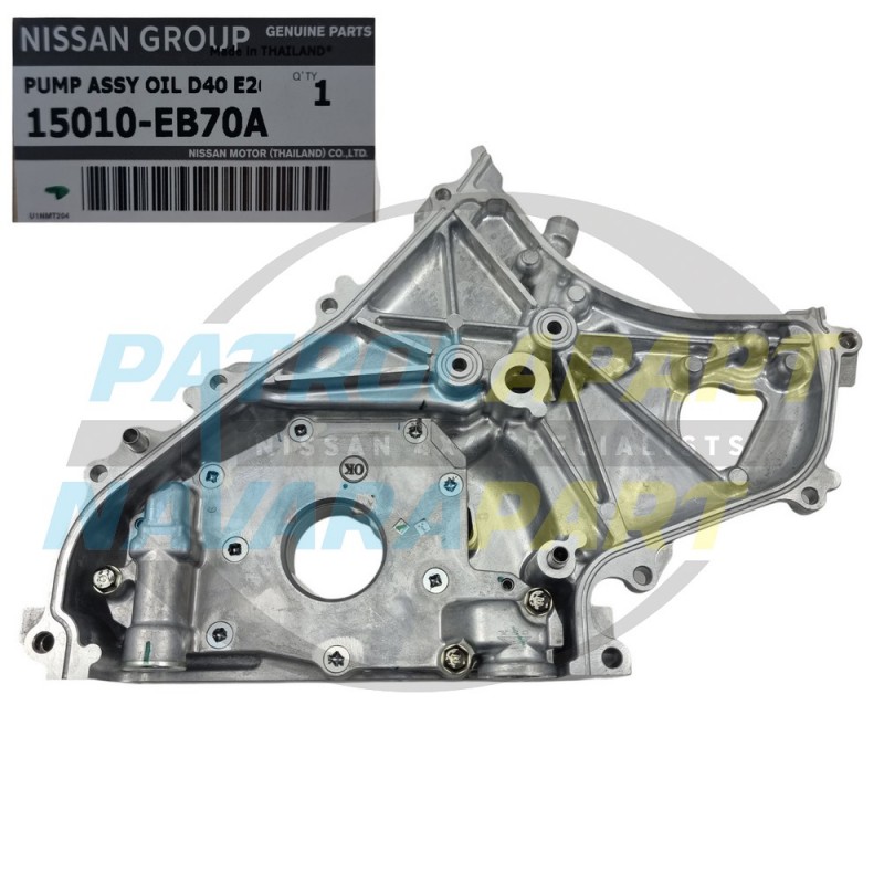 Genuine Nissan Engine Oil Pump for Navara D40 Pathfinder R51 YD25 127kw