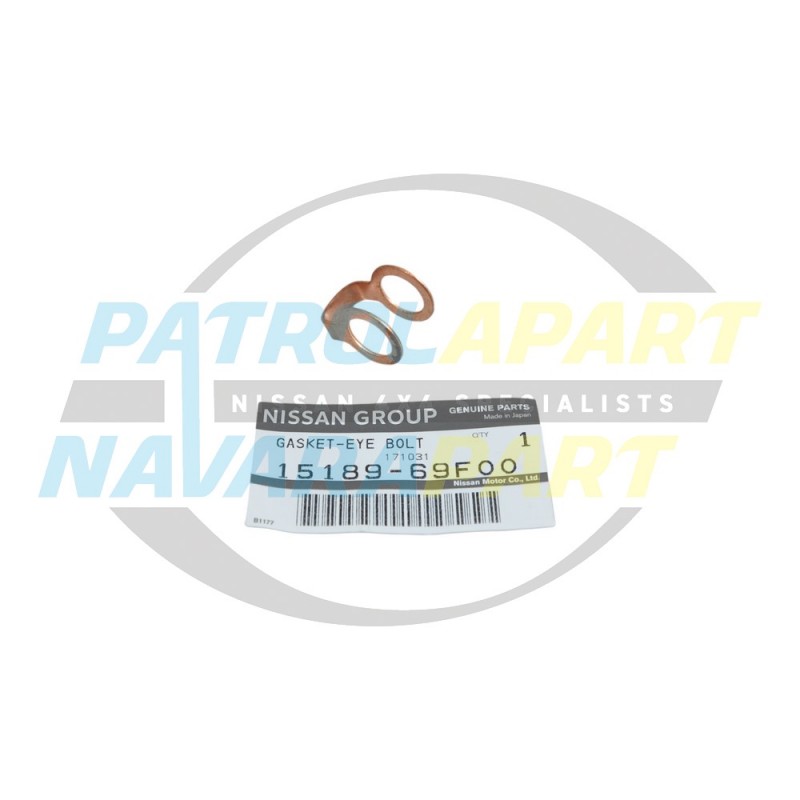 Genuine Nissan Navara D22 D40 R51 YD25 Turbo Oil Supply Gasket