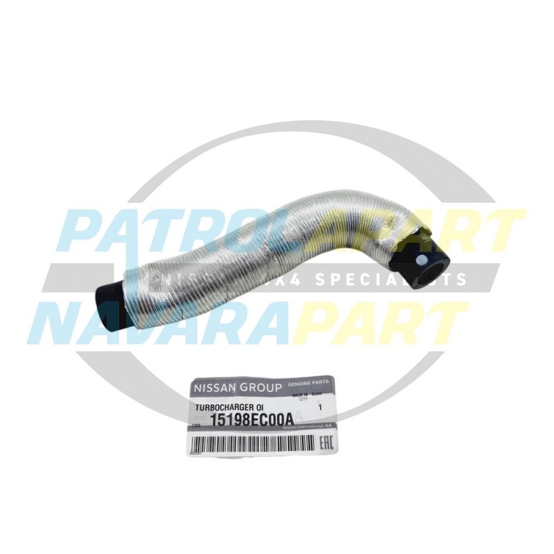 Genuine Nissan Navara D40 R51 VSK YD25 Turbo Oil Drain Hose MNT