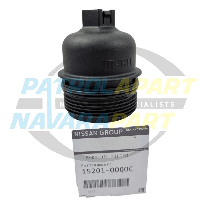 Genuine Nissan Navara D23 NP300 M9T YS23 Oil Filter Plastic Housing