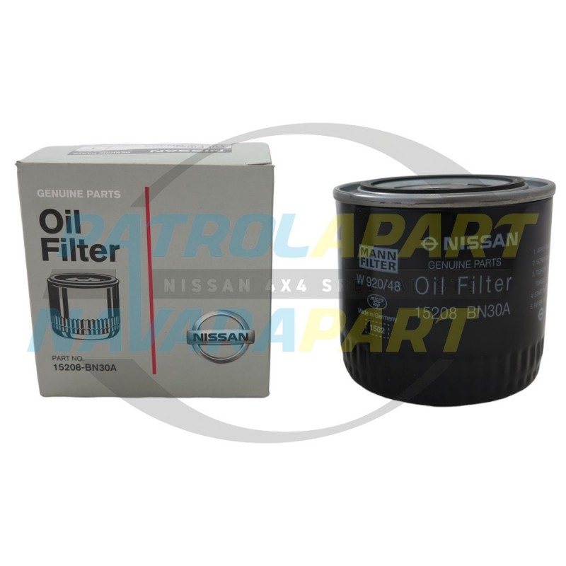 Genuine Nissan Oil Filter D22 D40 Navara & Pathfinder with YD25