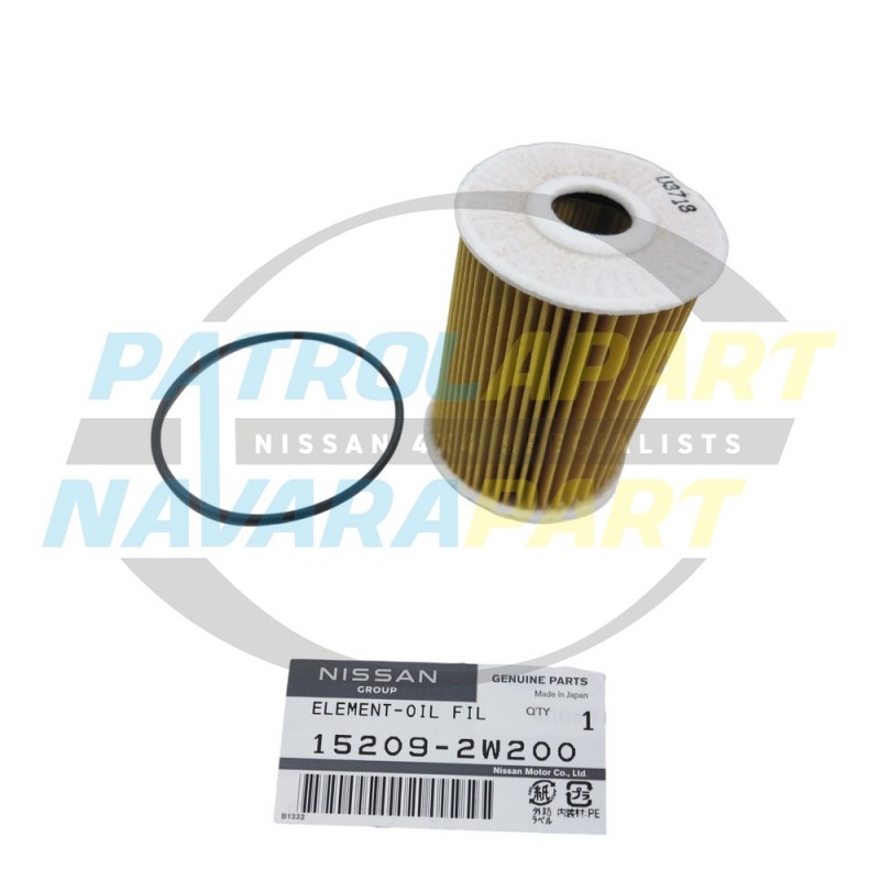 Genuine Nissan Navara D22 Oil Filter Suit ZD30 DDI 2001 - 2008