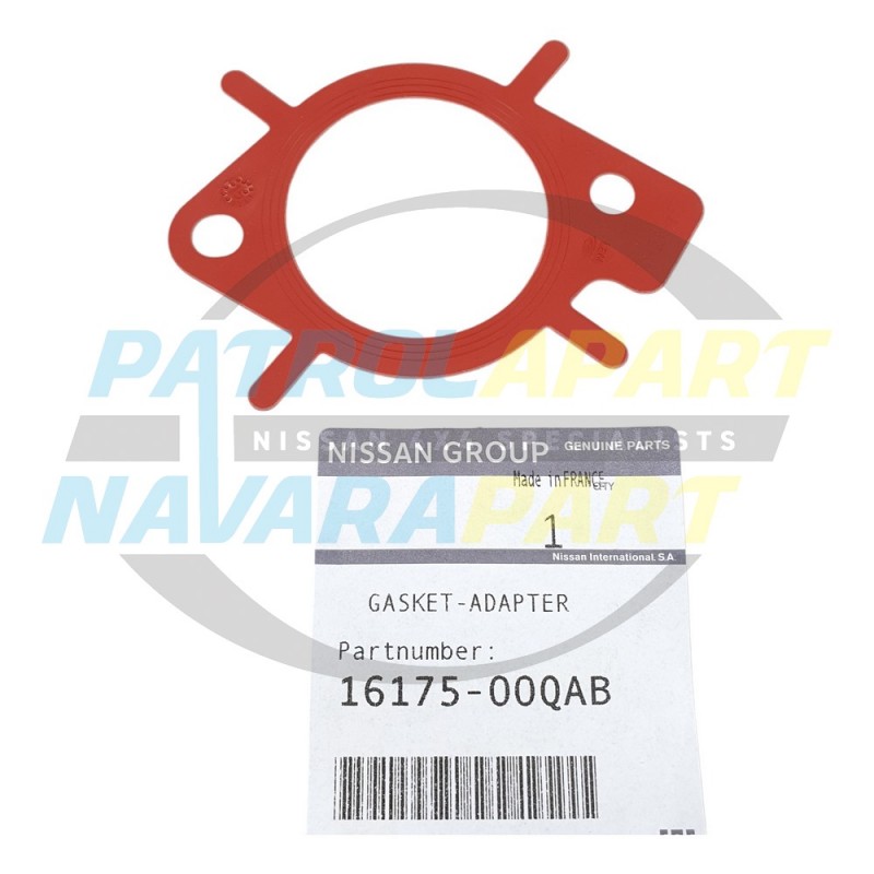 Genuine Nissan Throttle Body Adaptor Gasket - Navara D40 V9X - Pathfinder R51 V9X