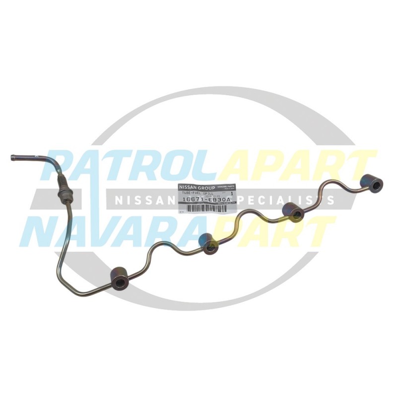 Genuine Nissan Navara D22 D40 YD25 Injector Return Bleed Off Line R51