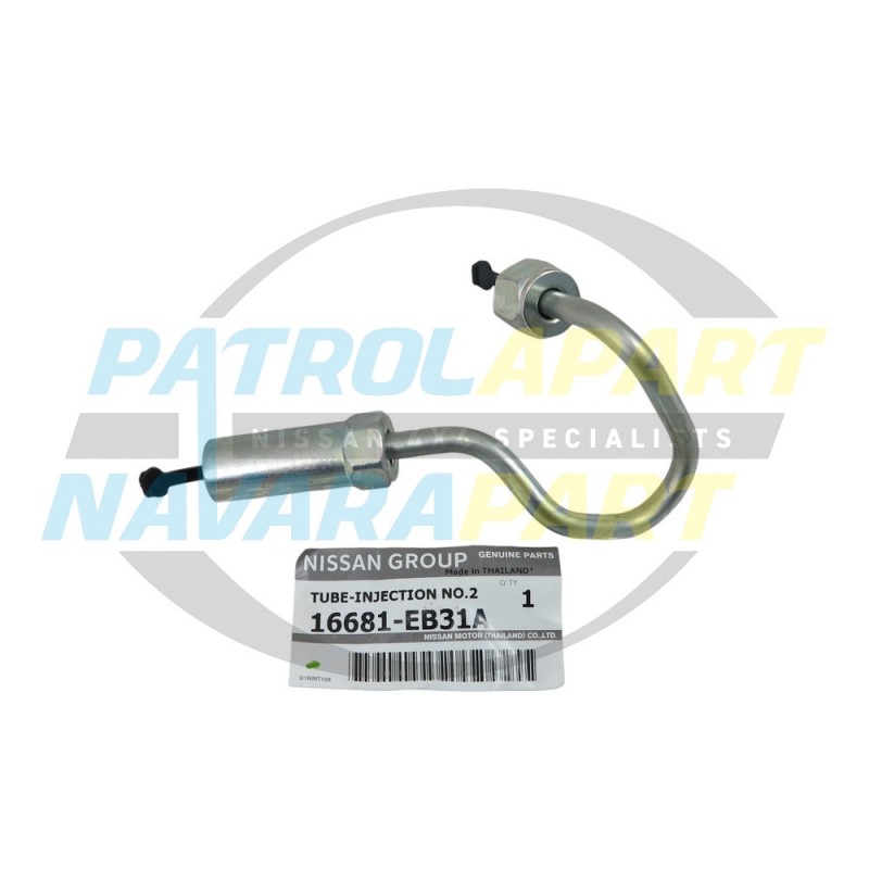 Genuine Nissan Navara D22 D40 Thai Spanish YD25 Injector Pipe #2