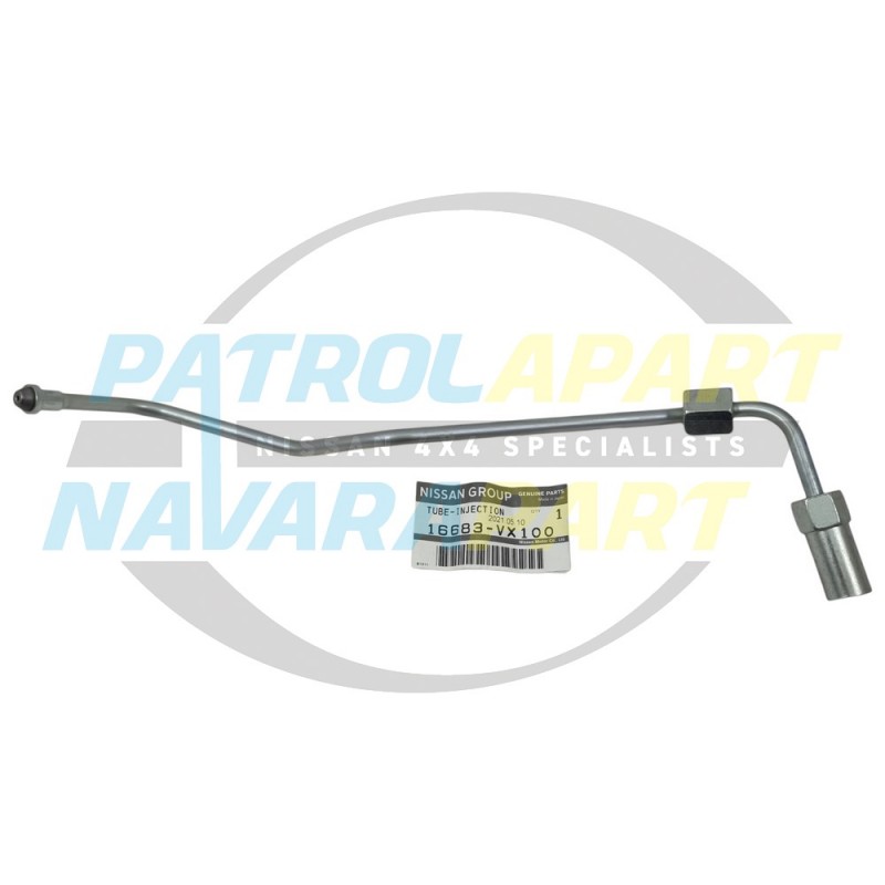 Genuine Nissan Injector Pipe ZD30Di #4 - Nissan Navara D22 Japanese