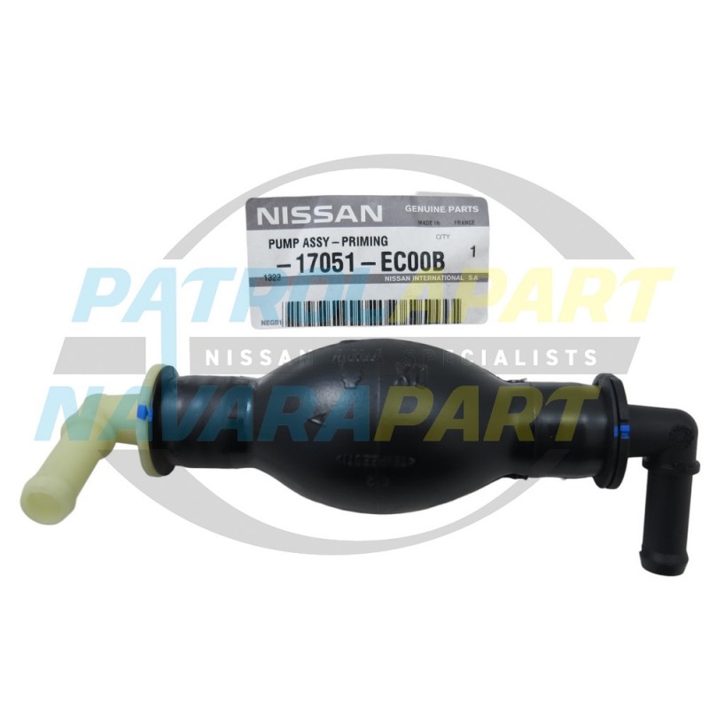 Genuine Nissan Navara YD25 Lift Pump Bulb Primer