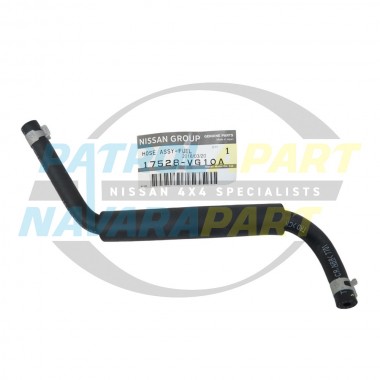 Genuine Nissan Injector Return Hose - Nissan Navara D22 ZD30Di