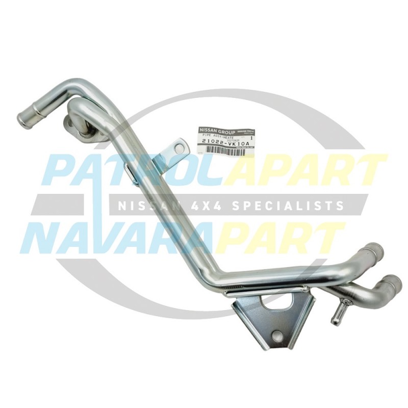 Genuine Nissan Navara D22 ZD30 DI Inlet/Outlet Heater Water Pipes