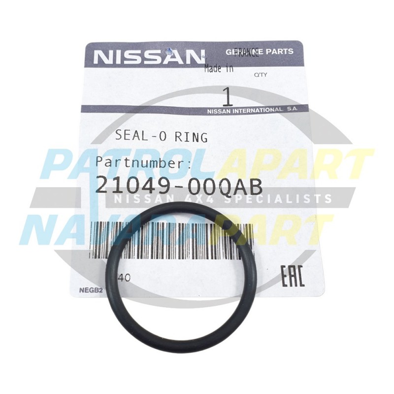 Genuine Nissan Navara D40 Pathfinder R51 V9X Water Pipe Oring