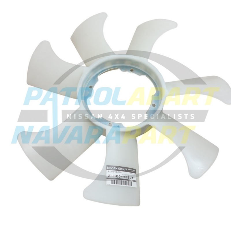 Genuine Nissan Navara D22 MNT JN1 YD25 Fan Blade 2008-2015