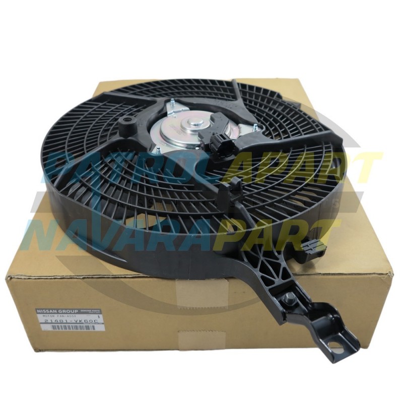 Genuine Nissan Navara D22 YD25 Condenser Fan Assembly