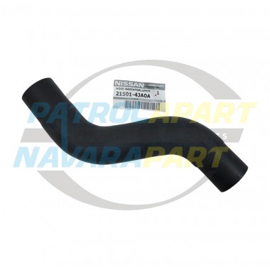 Genuine Nissan Navara D23 NP300 Upper Radiator Hose - Engine Side