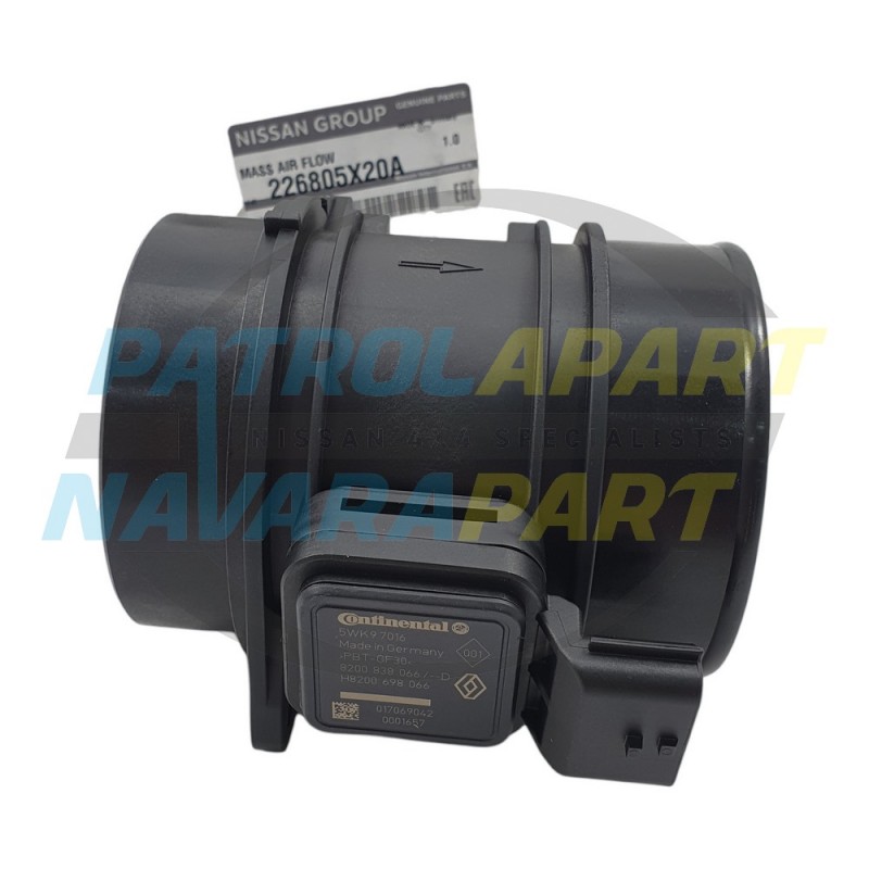 Genuine Nissan Navara D40 Pathfinder R51 V9X 3.0L V6 MAF Air Flow Sensor