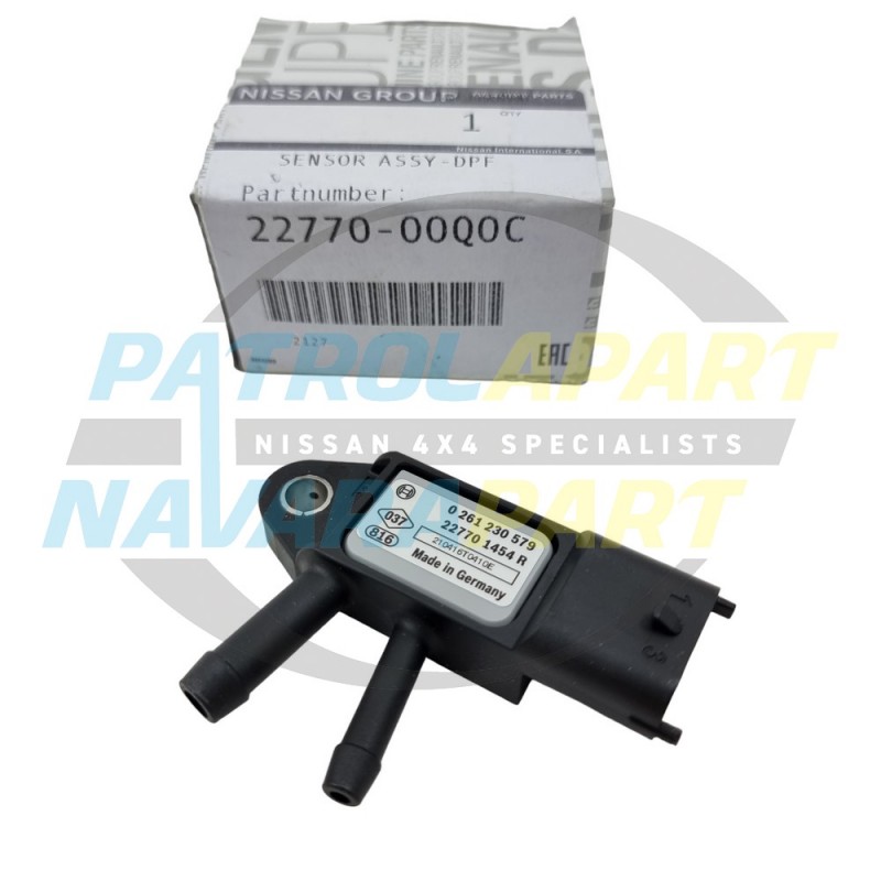 Genuine Nissan Navara D23 NP300 YS23 M9T 2.3L DPF Pressure Sensor