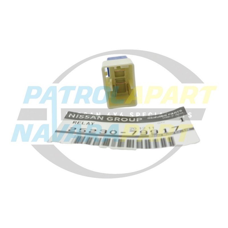 Genuine Nissan Navara D22 D40 D23 NP300 Blue 4 Pin Relay