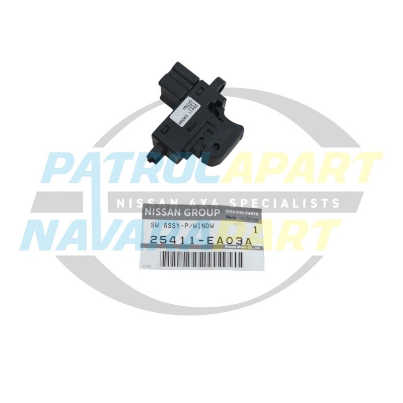 Genuine Nissan Navara D40 Thai YD25 Single Electric Window Switch