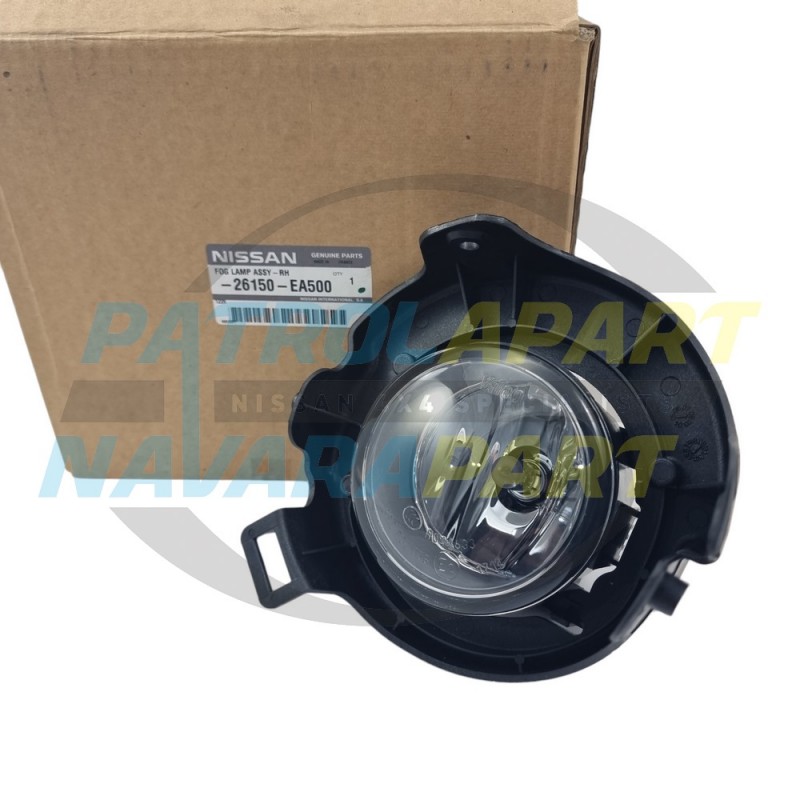 Genuine Nissan Pathfinder R51 Right Hand Drivers Side Fog Light Assembly