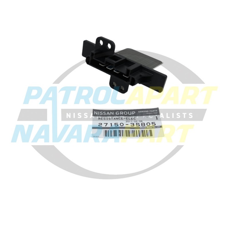 Genuine Nissan Navara D22 Heater Fan Speed Resistor