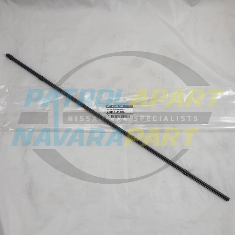 Genuine Nissan Navara D23 NP300 RH Drivers Side Wiper Blade Insert