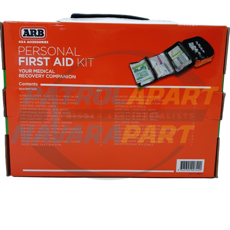 ARB Personal First Aid Kit Hi-Vis for Home Camping 4WDing Outdoors