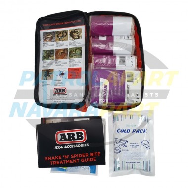 ARB First Aid Kit Hi Vis for Snake Bite with Treatment Guide