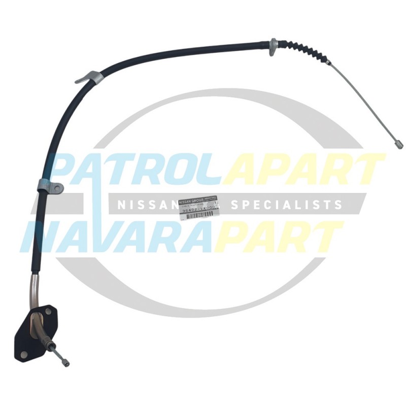 Genuine Nissan Navara D22 ZD30 Diesel Handbrake Cable Upper