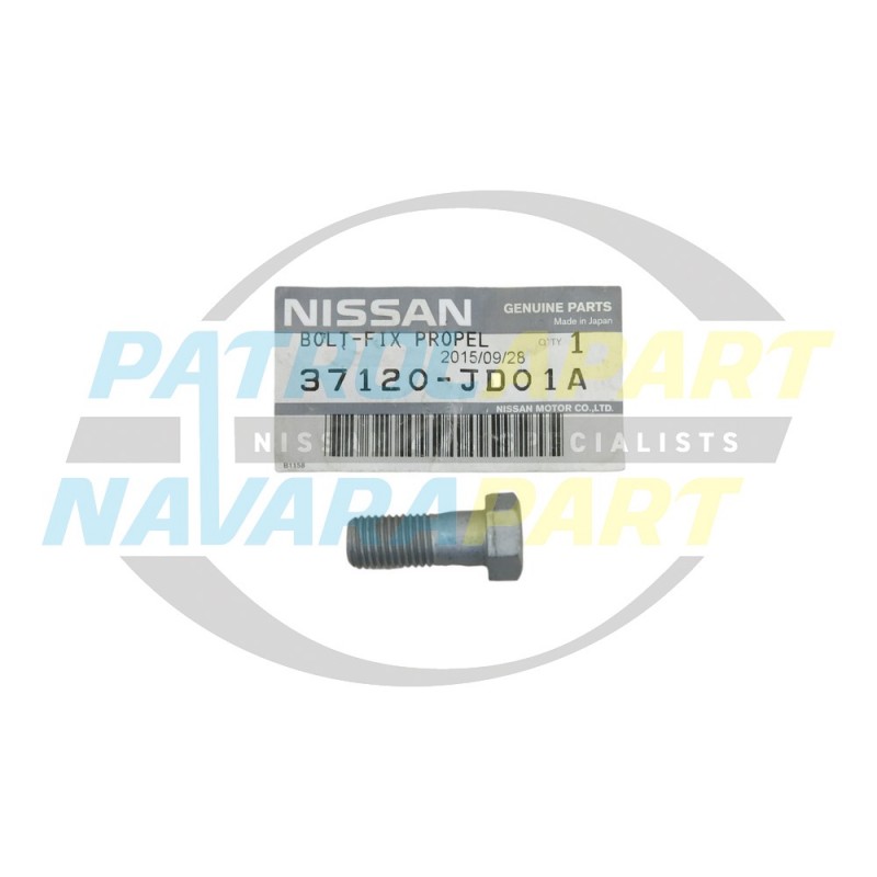 Genuine Nissan Navara NP300 D40 Front Tailshaft Bolt