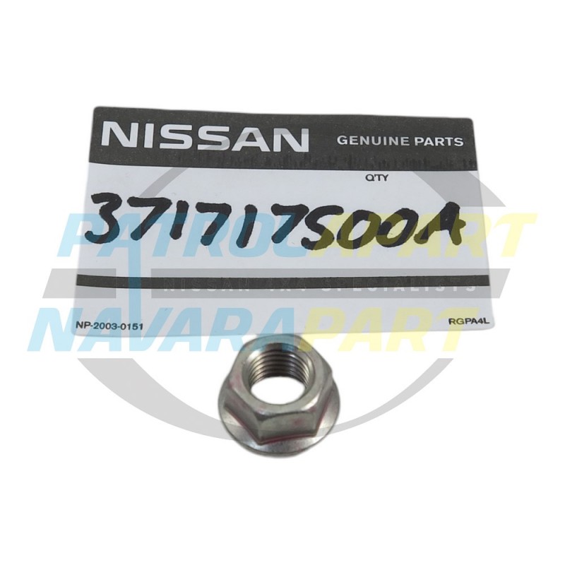 Genuine Nissan Navara NP300 YS23 4WD Front Tailshaft Nut