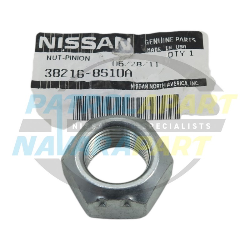 Genuine Nissan Navara D40 Rear Diff Pinion Nut