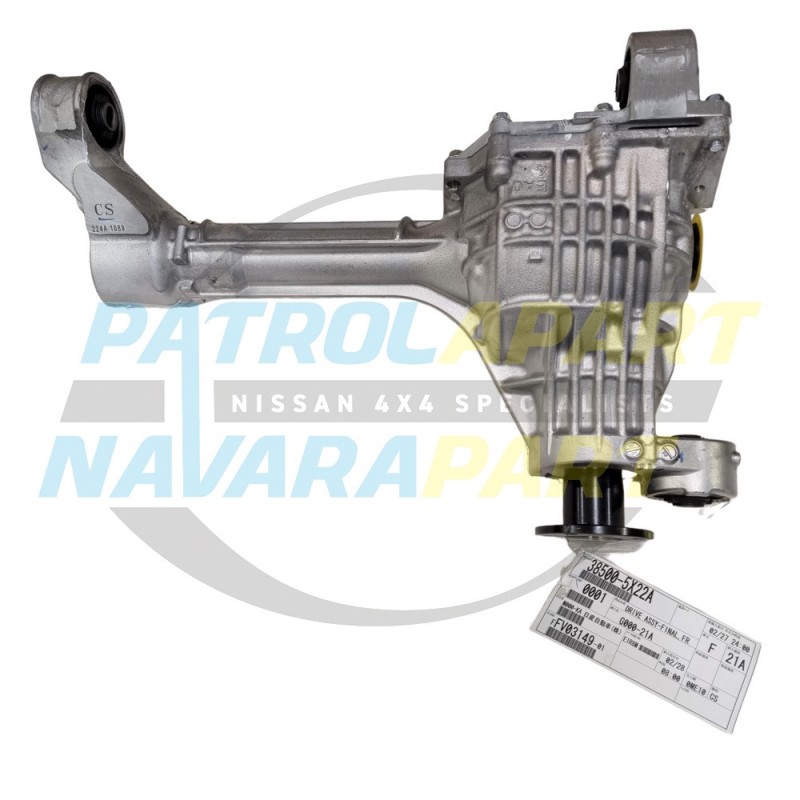 Genuine Nissan Navara D40 VSK V9X Front Diff Assembly Complete