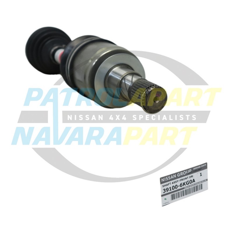 Genuine Nissan Navara D23 NP300 S5 MY21 RH or LH Front CV Driveshaft Assembly