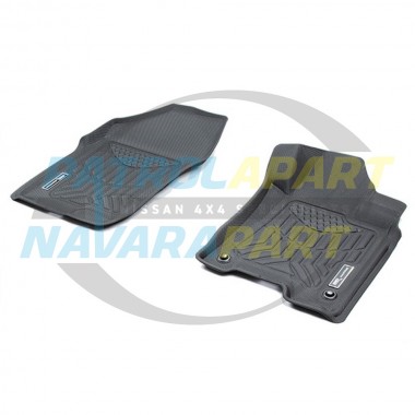 TruFit 3D Front Floor Mats MAXTRAC for Nissan Navara D23 NP300 Dual Cab S3-5