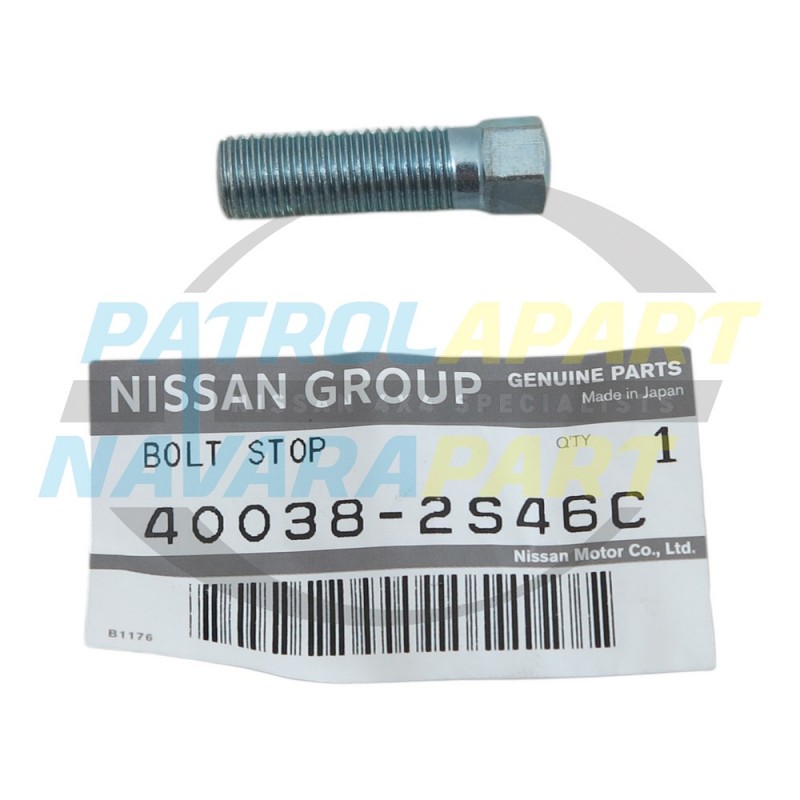 Genuine Nissan Navara D22 2WD Steering Lock Stop Bolt