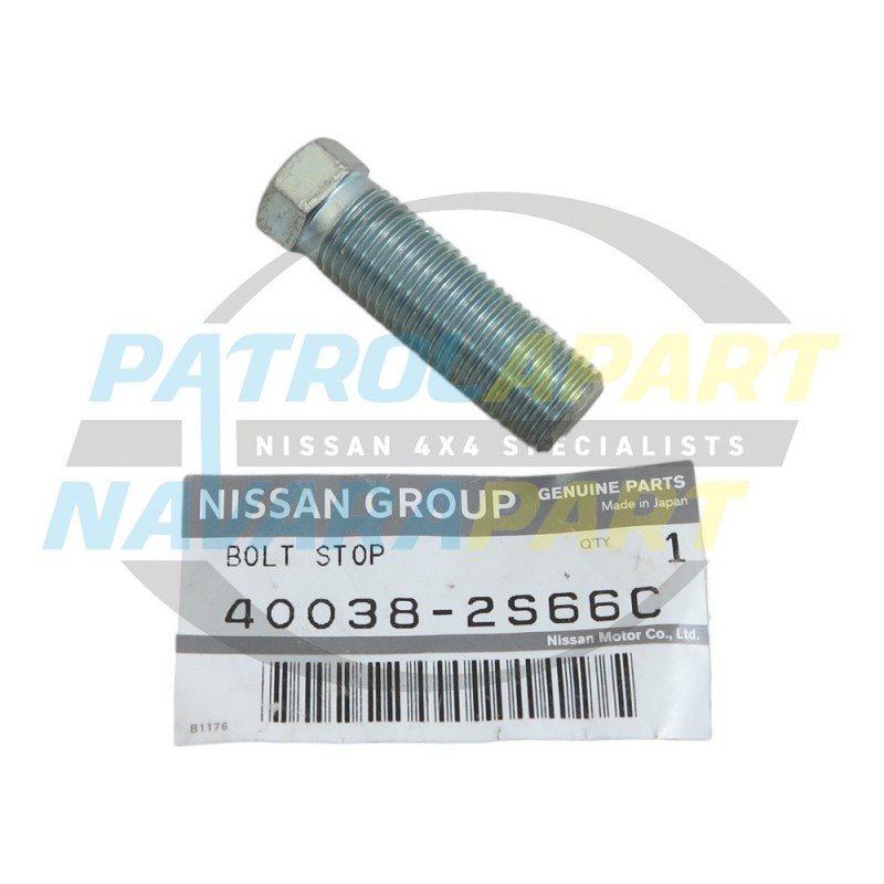 Genuine Nissan Navara D22 4WD Steering Lock Stop Bolt