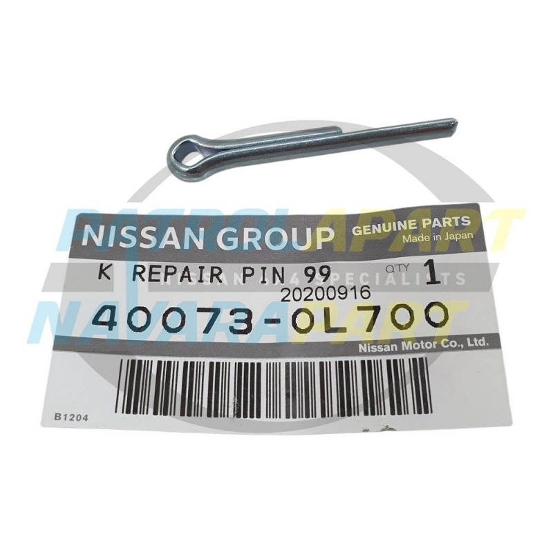 Genuine Nissan Navara D23 NP300 D40 R51 Front Wheel Bearing Split Pin