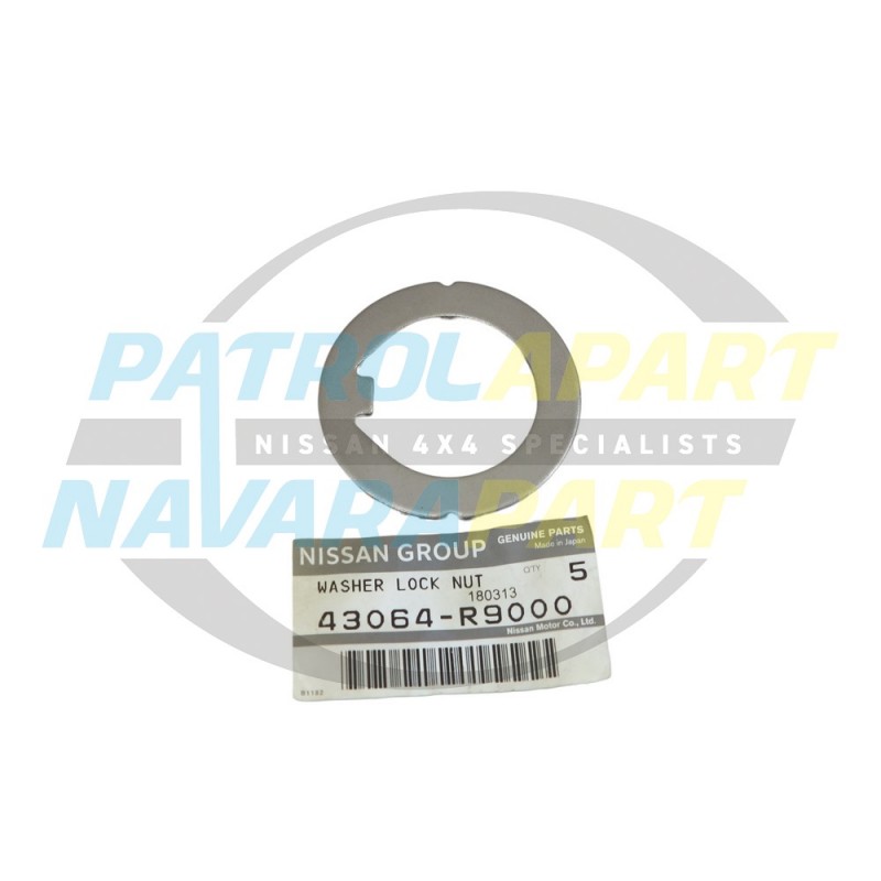 Genuine Nissan Navara D22 Rear Axle Inner Lock Tab Plate