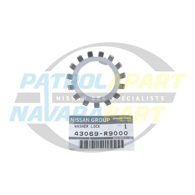 Genuine Nissan Navara D22 Rear Axle Outer Spikey Lock Tab