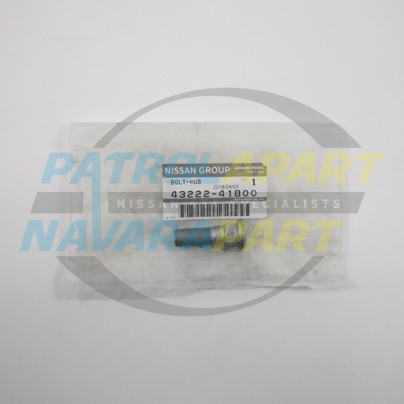 Genuine Nissan R51 Pathfinder Rear Hub Stud