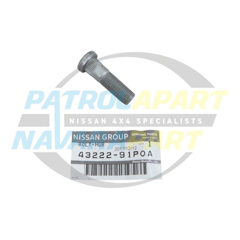 Genuine Nissan Navara D23 NP300 Rear Axle Wheel Stud