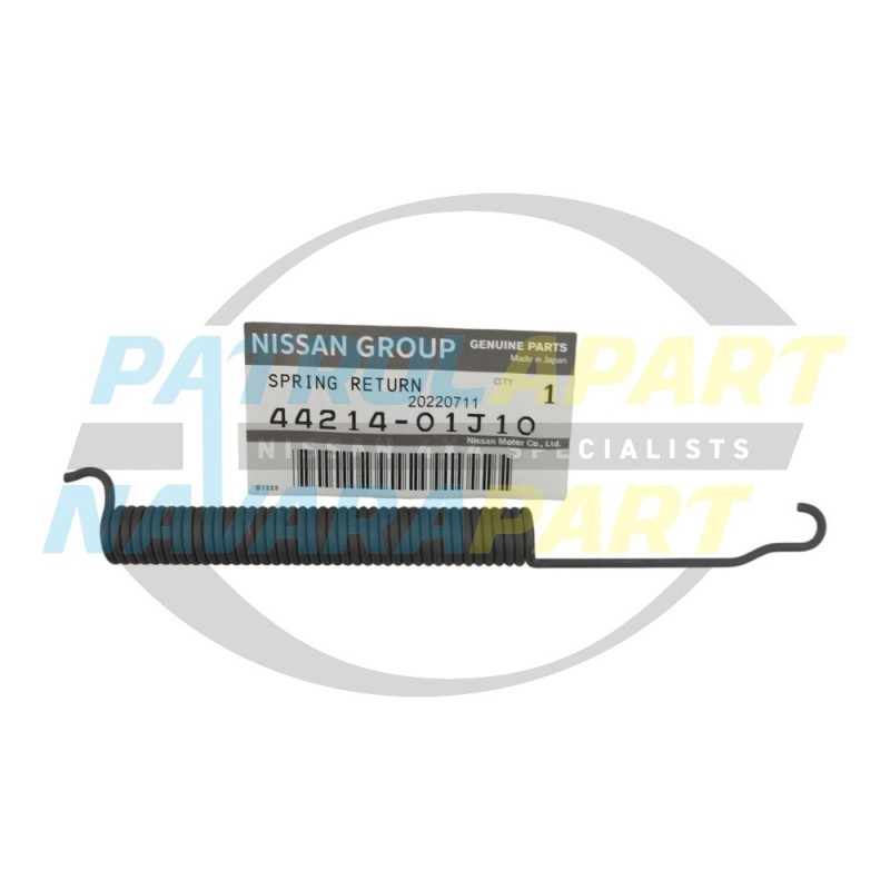 Genuine Nissan Patrol D22 Drum Brake Top Adjuster Spring