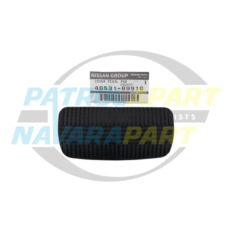 Genuine Nissan Navara Thai D40 Auto Brake Pedal Rubber