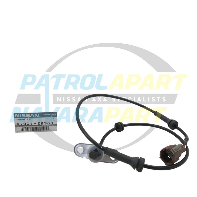 Genuine Nissan Navara D40 VSK Spanish Left Rear ABS Sensor