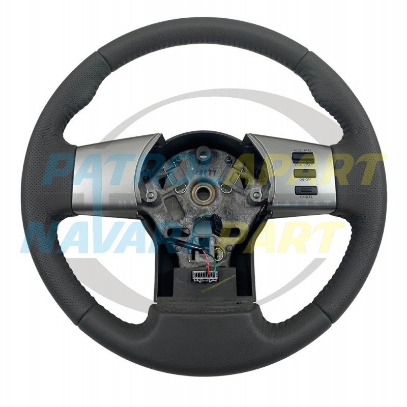 Genuine Nissan Navara D40 Thai MNT Leather Steering Wheel