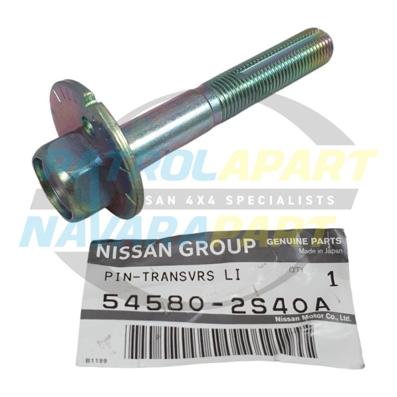 Genuine Nissan Navara D22 Upper Control Arm to Chassis Bolt