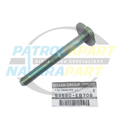 Genuine Nissan Front Lower Control Arm Eccentric Bolt Pin – Alignment Part 54580-EZ00A