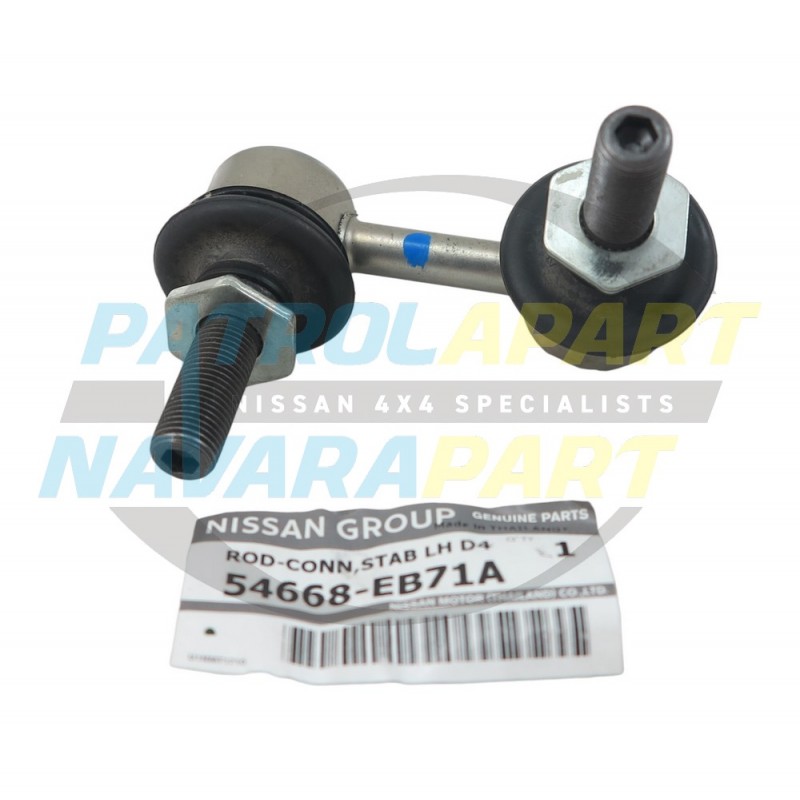 Genuine Nissan Navara D40 Thai LH Left Hand Front Sway Bar Link