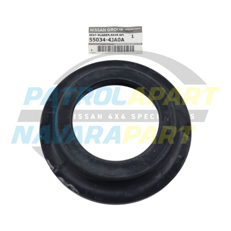 Genuine Nissan Navara D23 NP300 Dual Cab Rear Coil Spring Seat Rubber Insulator